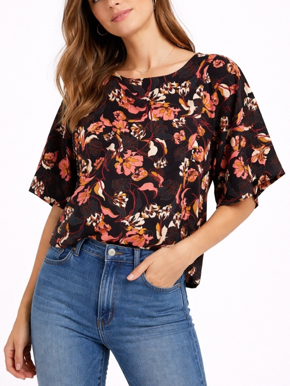 ✨Marc New York Floral Blouse Size XS